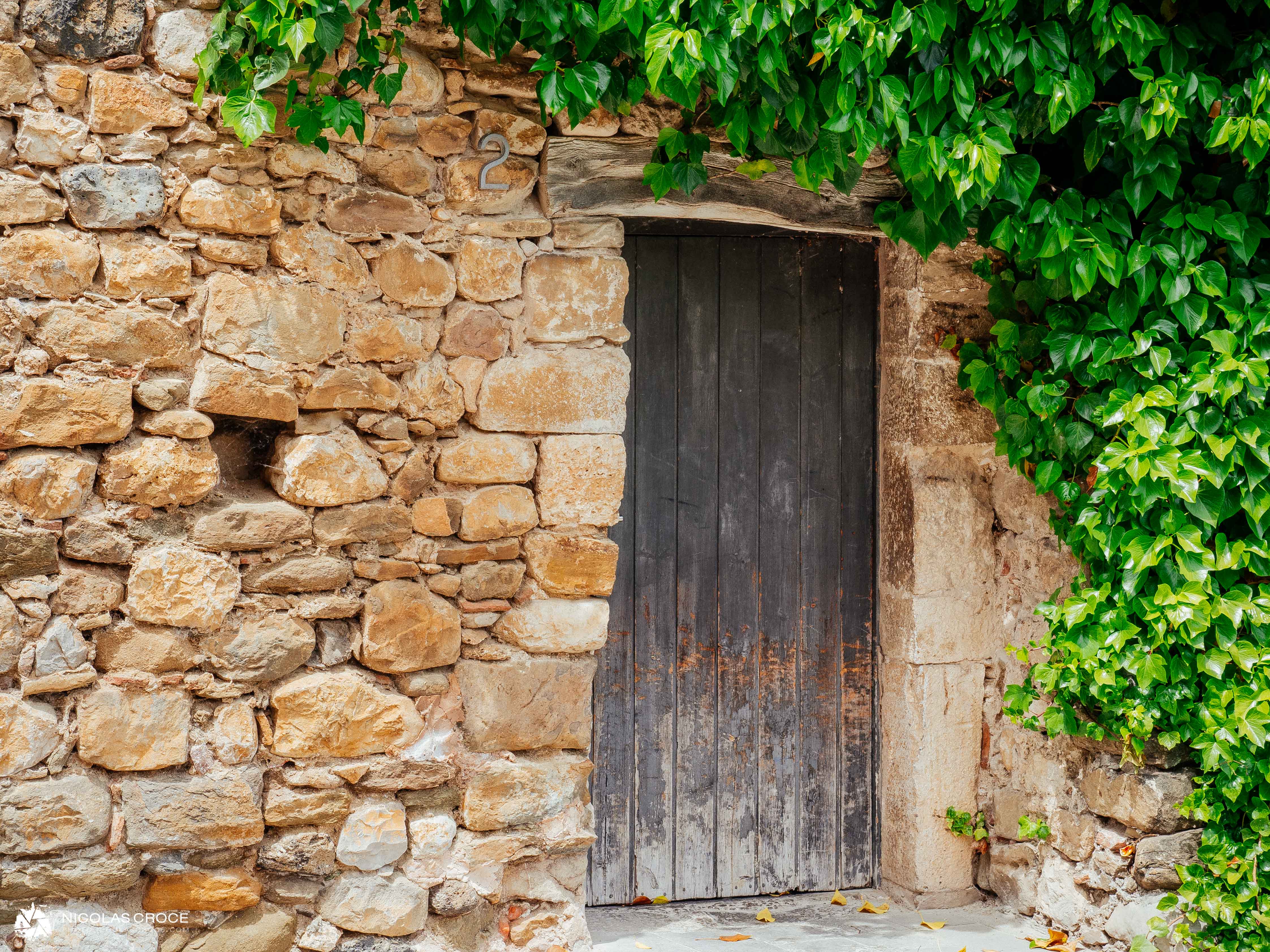 Vieille porte en bois