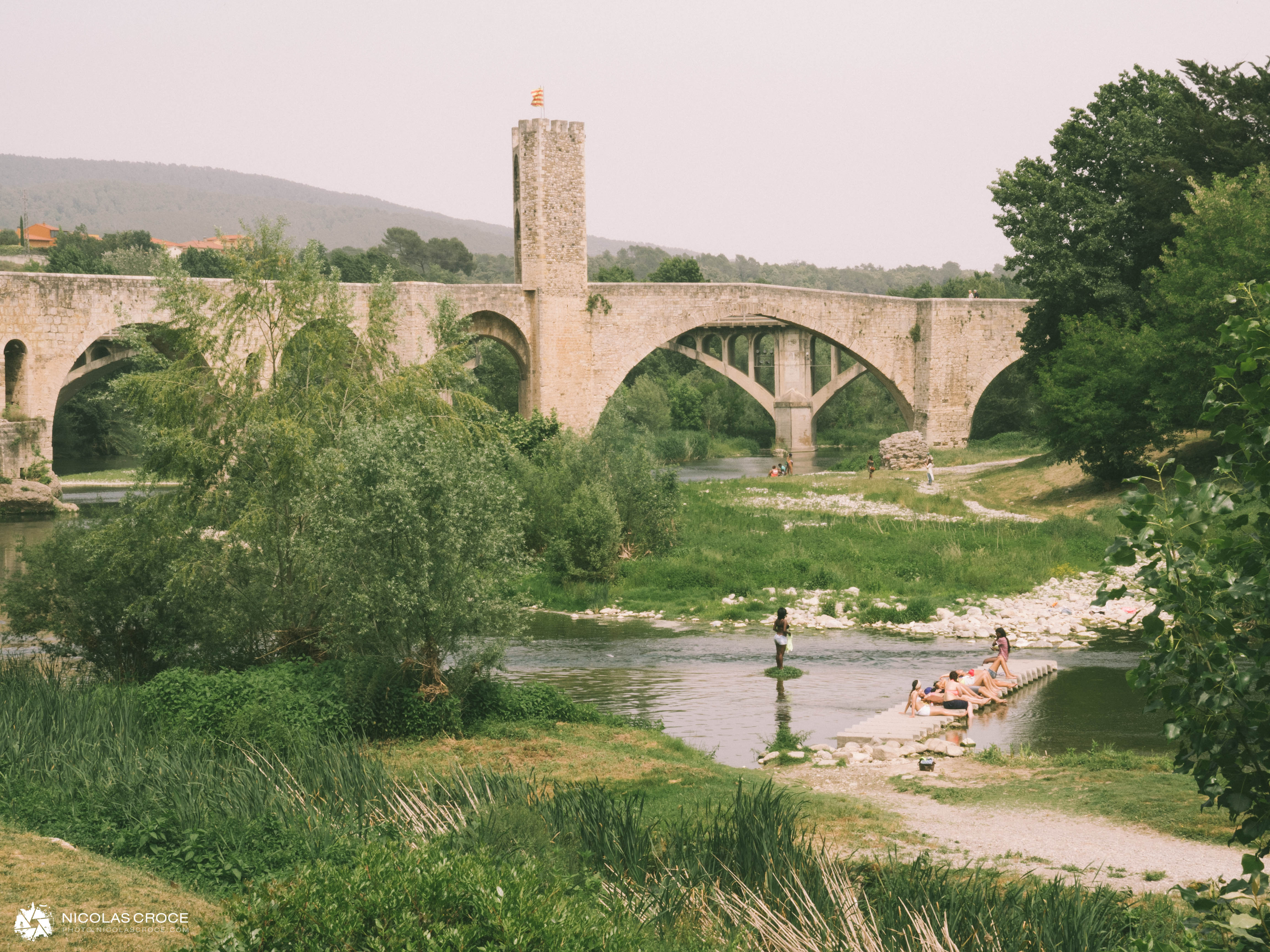 Pont de Besalu, Espagne