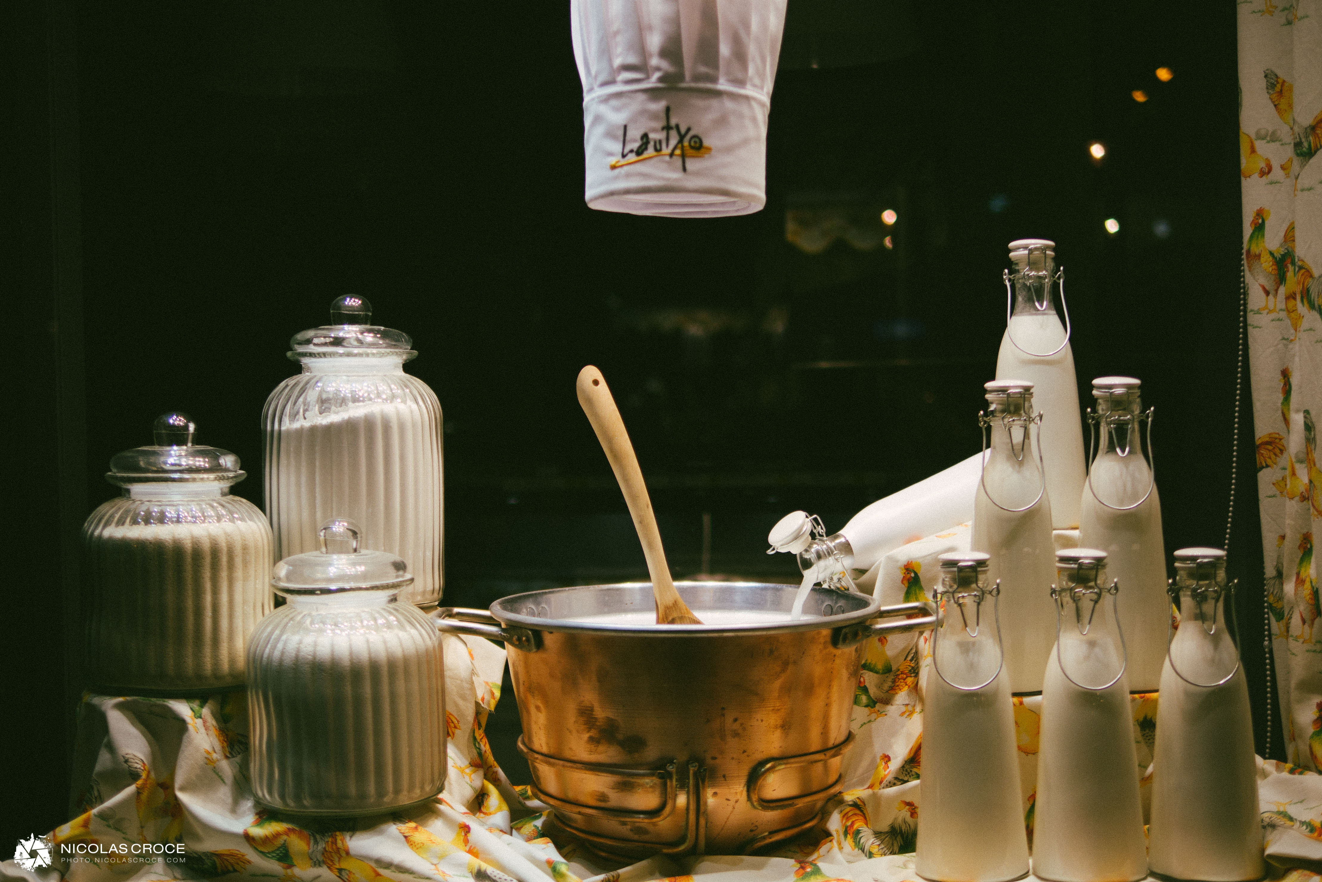 Vitrine animée à Bilbao