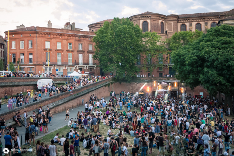 Toulouse - Fête de la musique - Place de la Daurade - DJ