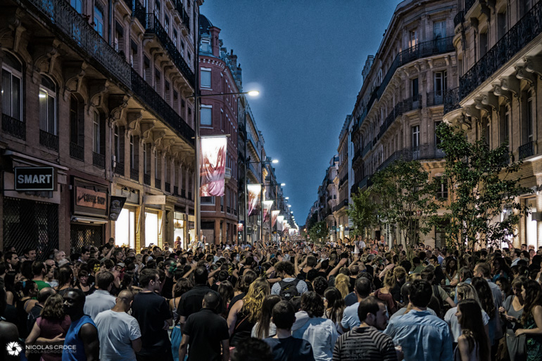 Toulouse - Fête de la musique - Rue d'Alsace-Lorraine