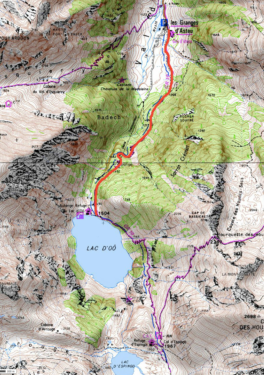 carte-IGN-randonnee-lac-d-oo
