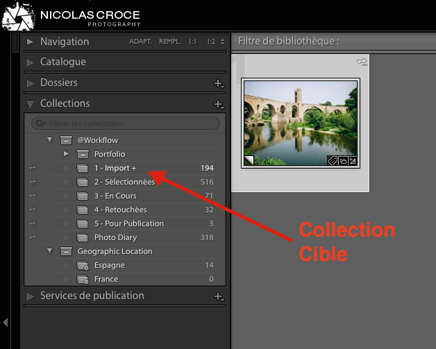 Lightroom-collection-cible