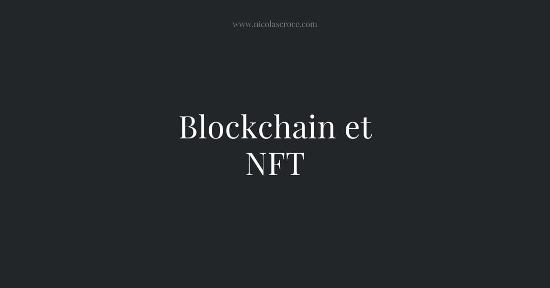 Blockchain et NFT
