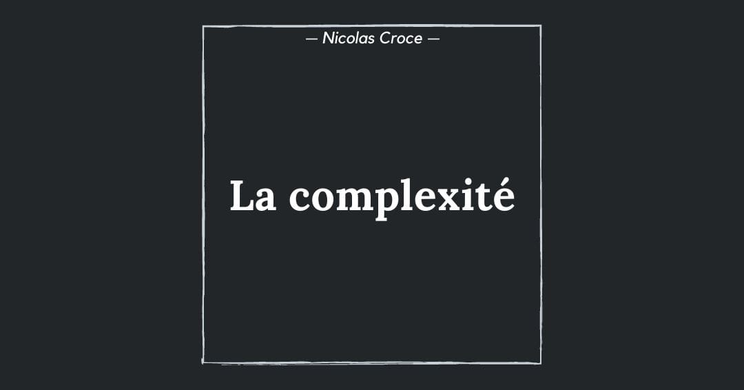 La complexité