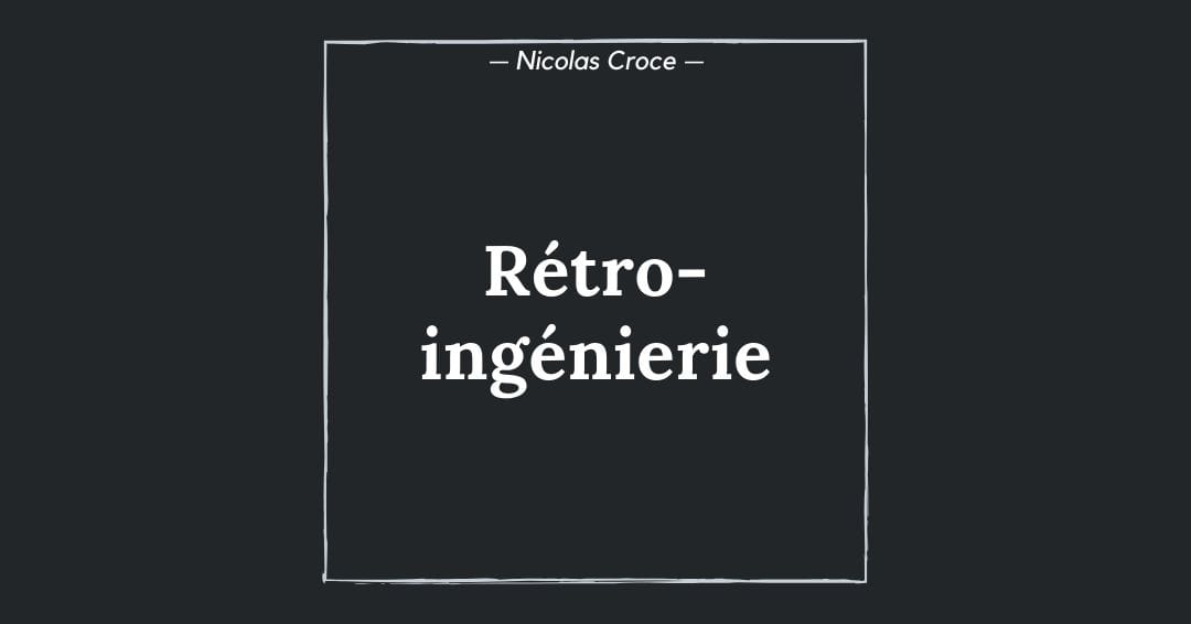 Rétro-ingénierie
