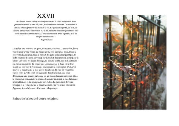 Faites de la beauté votre religion